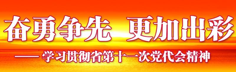 奮勇爭先，更加出彩——學習貫徹省第十一次黨代會精神